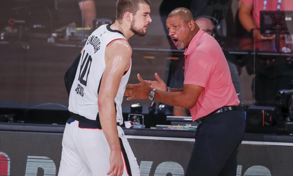 Doc Rivers i Ivica Zubac