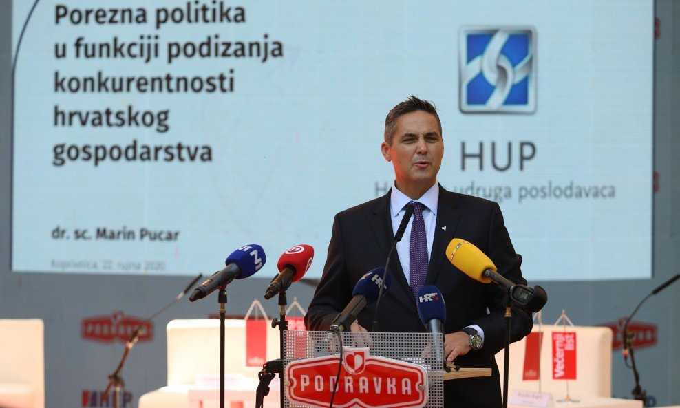 Marin Pucar, predsjednik Hrvatske udruge poslodavaca (HUP)
