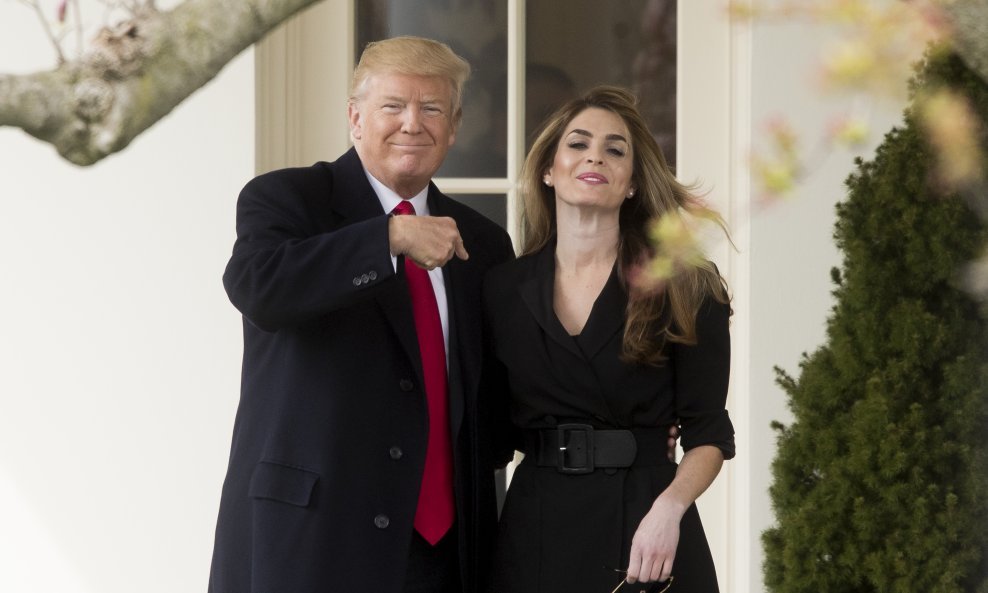 Donald Trump i Hope Hicks