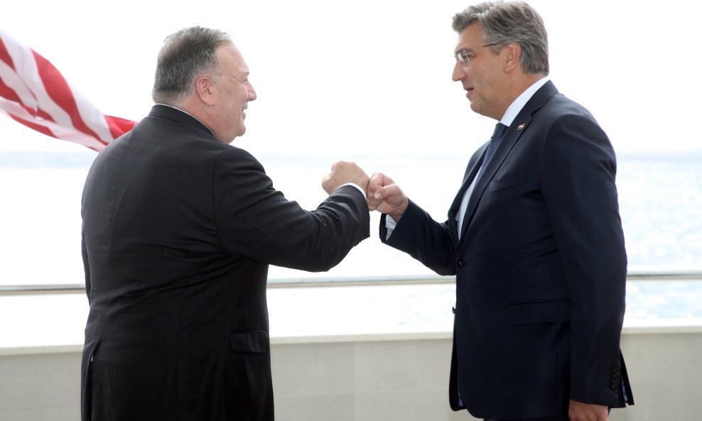 Mike Pompeo i Andrej Plenković