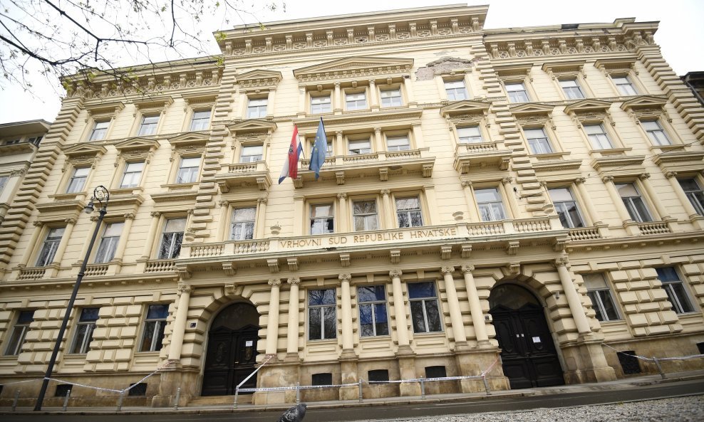 Zgrada Vrhovnog suda u Zagrebu