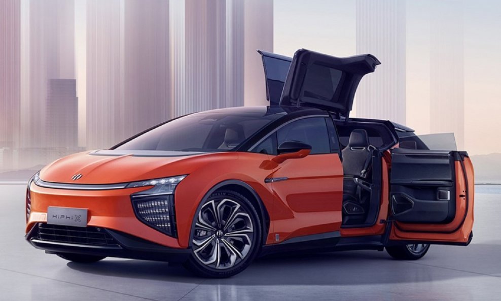 Šangajska tvrtka Human Horizons je službeno predstavila svoj najnoviji model za ulazak u svijet super električnih automobila; HiPhi X