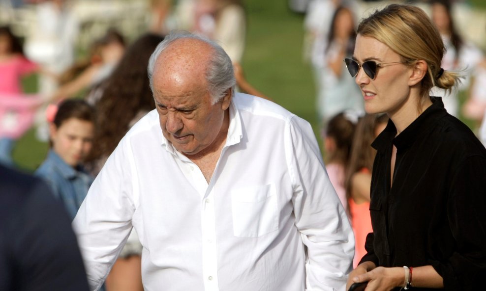 Amancio Ortega s kći Martom