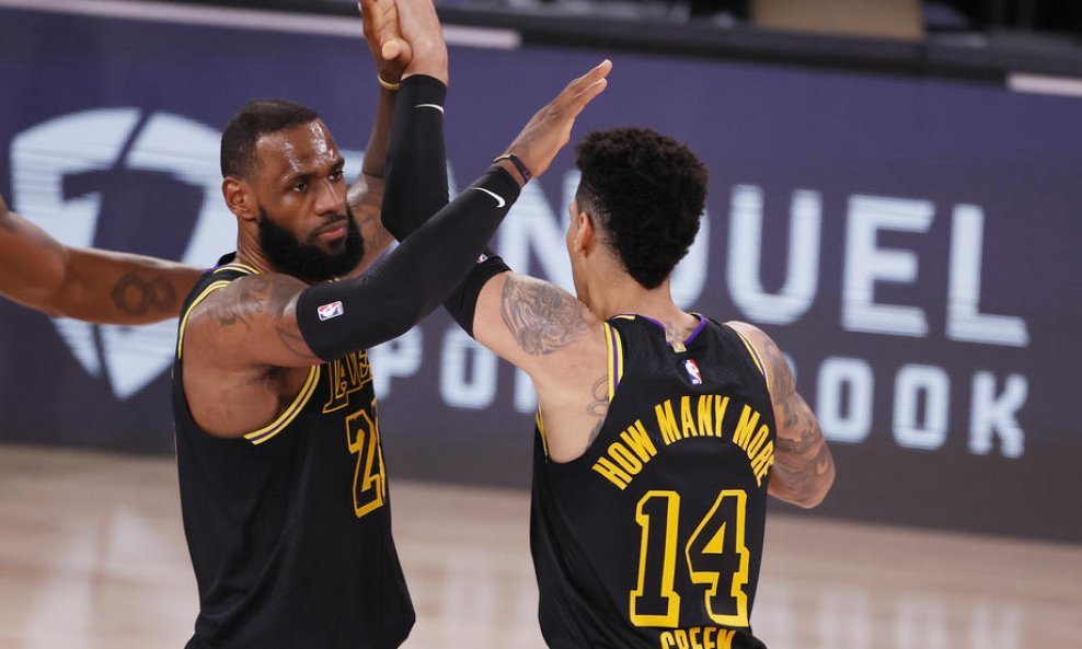 LeBron James i Danny Green