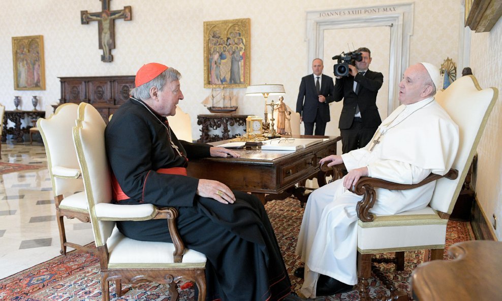 Papa Franjo susreo se s australskim kardinalom Georgom Pellom