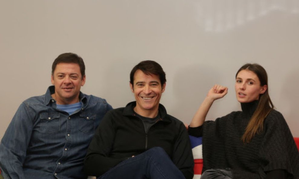 Saša Buneta, Goran Višnjić i Tamara Loos
