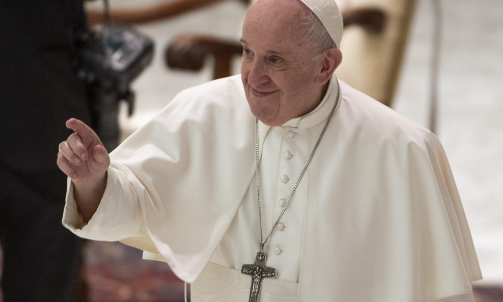 Papa Franjo na audijenciji u Vatikanu