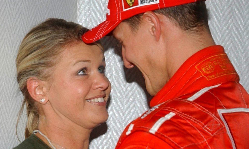 Corinna i Michael Schumacher