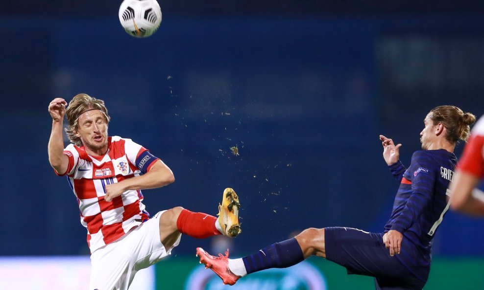 Luka Modrić i Antoine Griezmann