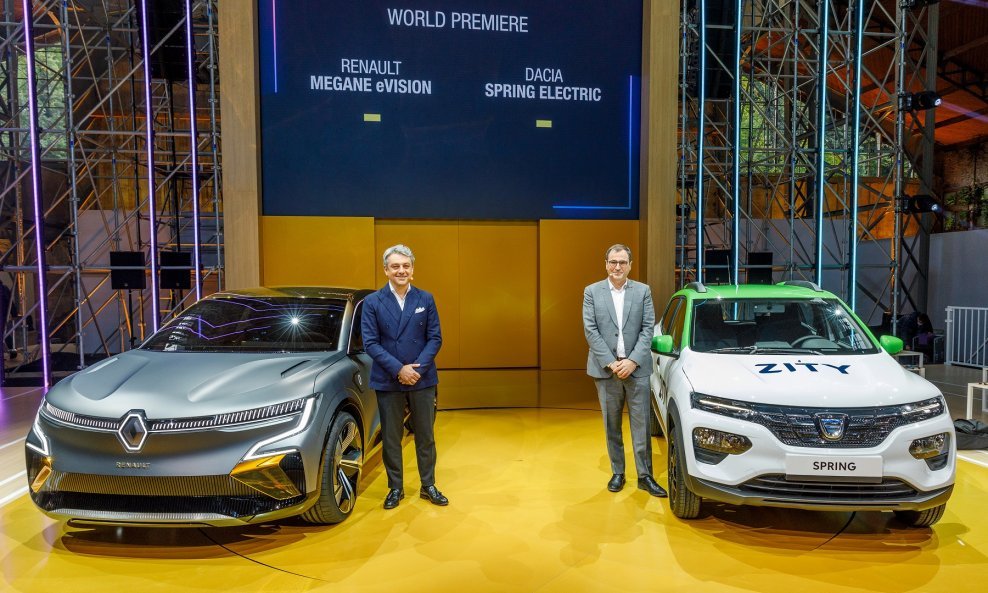 Renault Mégane eVision i Dacia Spring Electric su imali svoju svjetsku premijeru