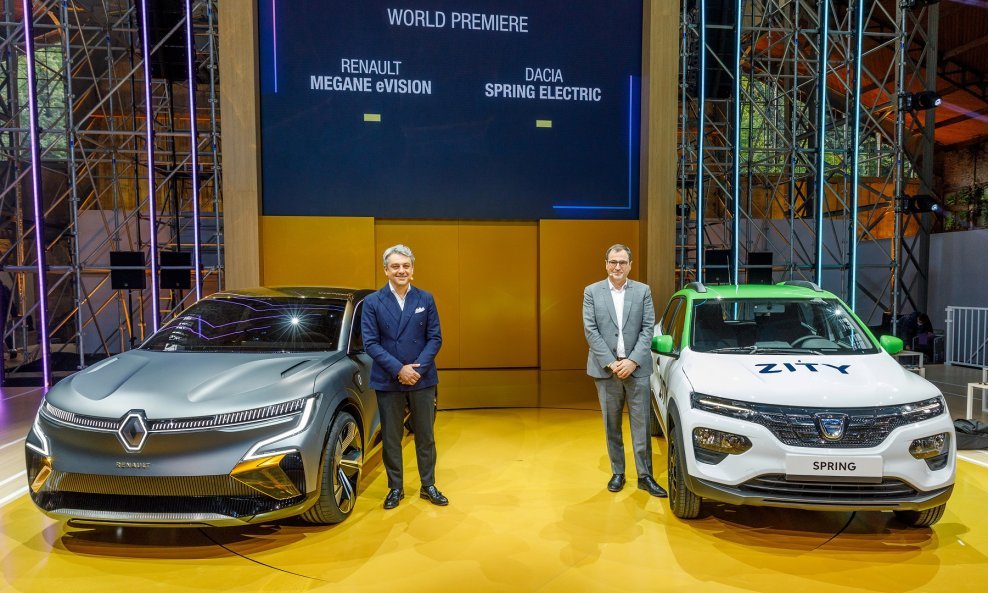 Renault Mégane eVision i Dacia Spring Electric su imali svoju svjetsku premijeru