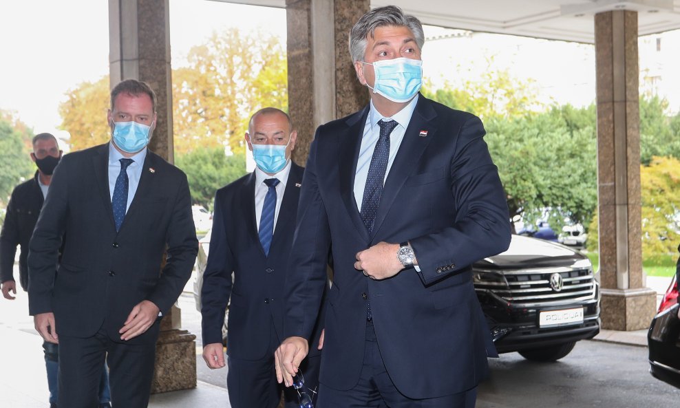 Andrej Plenković na sastanku Zajednice branitelja HDZ-a