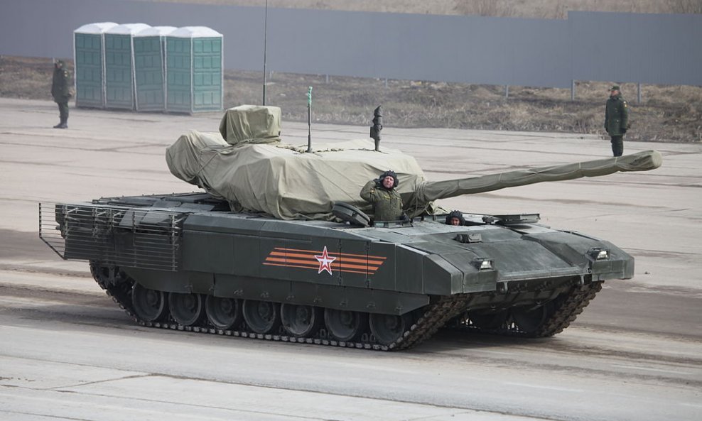T-14, novi ruski tenk na platformi nazvanoj Armata