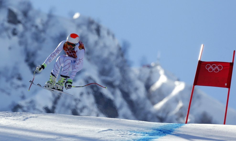 Bode Miller ZOI Soči spust