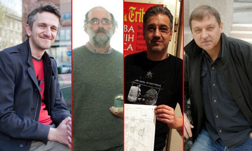 alem ćurin, toni gabrić, vladimir šagadin i joško marušić