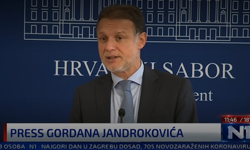 Gordan Jandroković, predsjednik Hrvatskog sabora