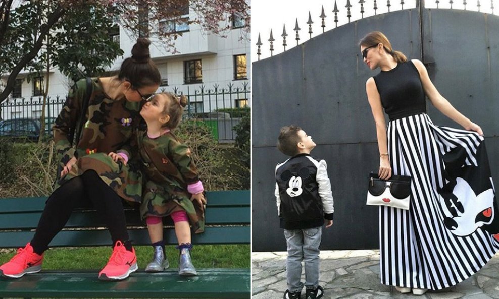 Severina i Aleksandar, Olja Vori sa svojom NIkom