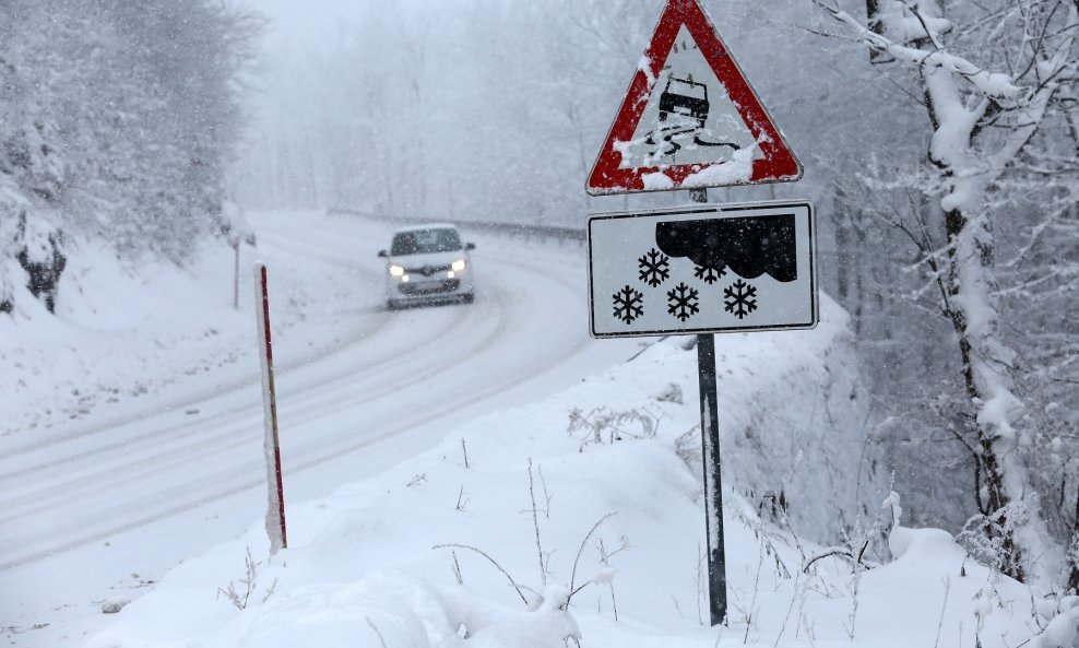 Zimski uvjeti, ilustrativna fotografija