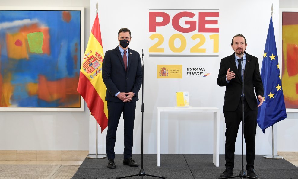 Pedro Sanchez i Pablo Iglesias