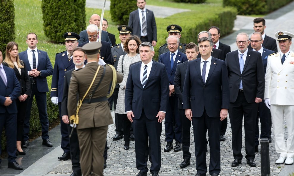 Gordan Jandroković, Zoran Milanović, Andrej Plenković