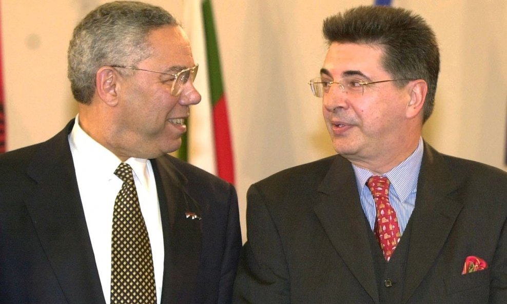 Bivši američki državni tajnik Colin Powell i Srđan Kerim