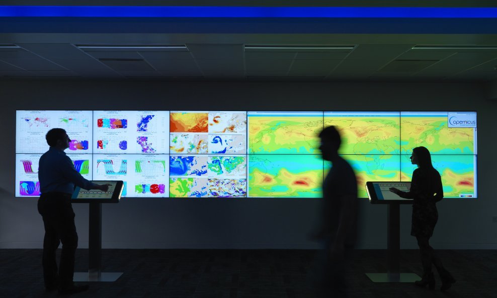 Superračunalo i njemu pridružena arhiva podataka na ECMWF-u jedno je od najvećih te vrste u Europi