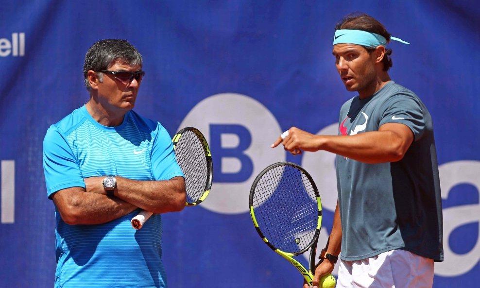 Toni Nadal i Rafael Nadal