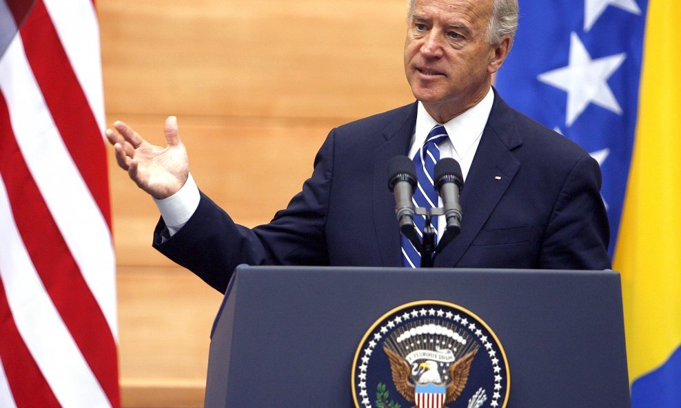Joe Biden u Sarajevu 2009.