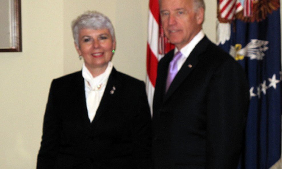 Jadranka Kosor i Joe Biden