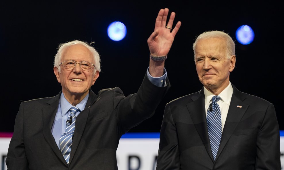 Bernie Sanders i Joe Biden