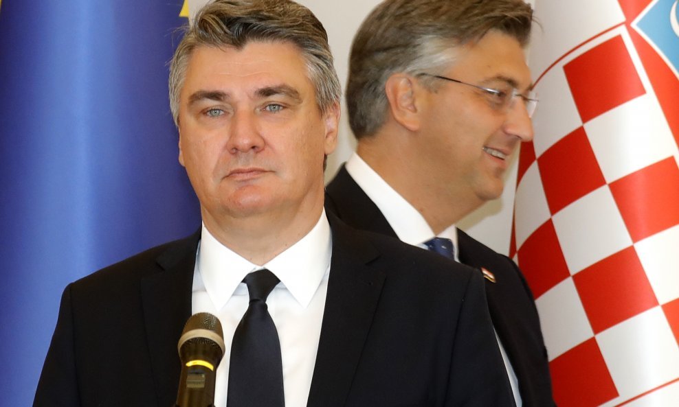 Zoran Milanović i Andrej Plenković