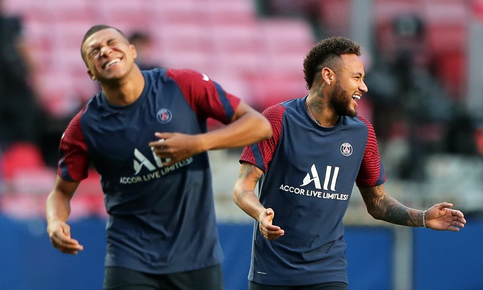 Kylian Mbappe i Neymar