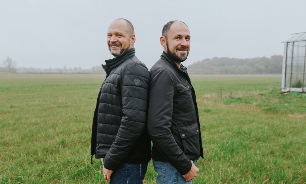 Tino Prosenik i Vjekoslav Budanec, glavni ljudi Grunteka