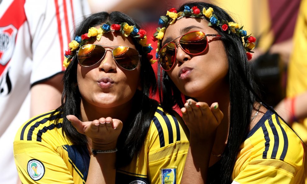 Kolumbijske navijačice