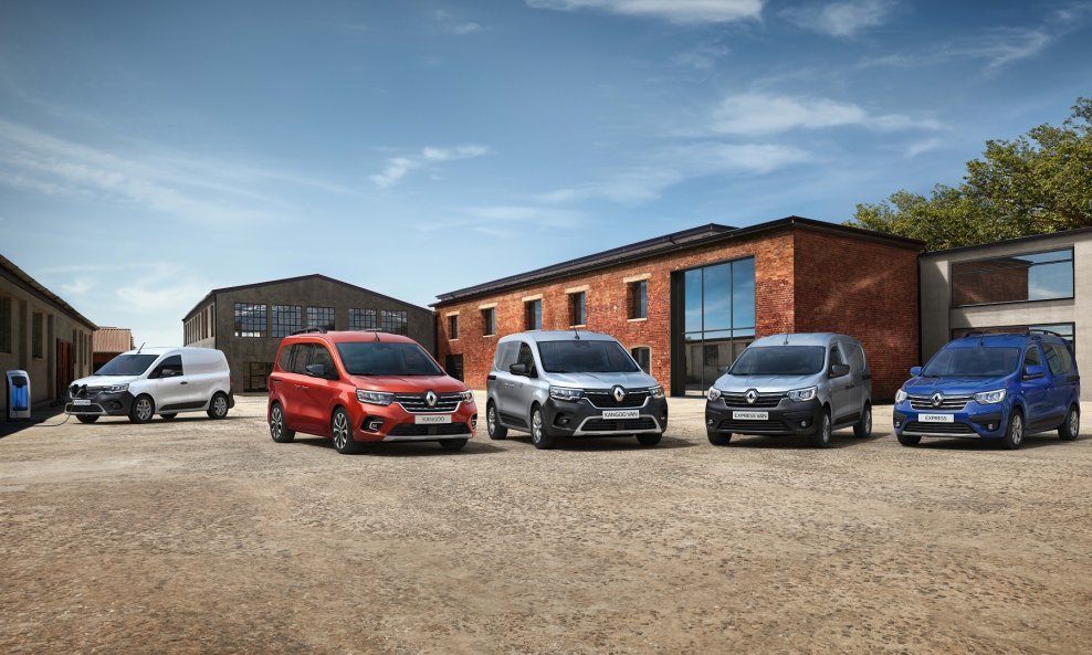 Potpuno novi Renault Kangoo i novi Renault Express: četiri nova modela konstruirana su da ispune najrazličitije potrebe profesionalnih i privatnih kupaca
