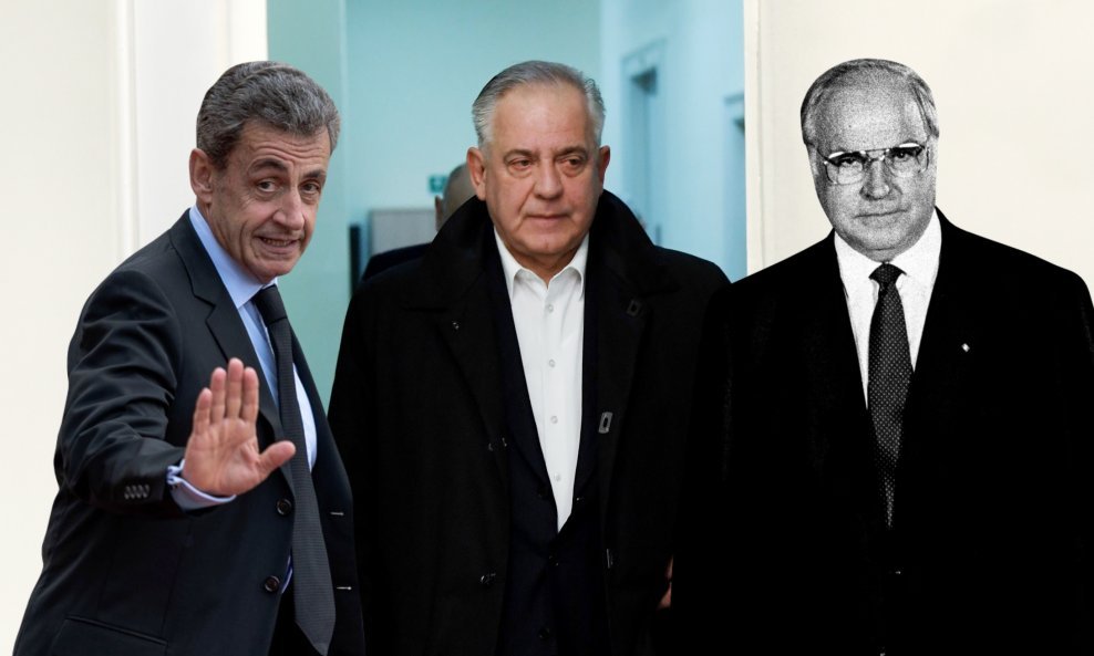 Nicolas Sarkozy, Ivo Sanader, Helmut Kohl
