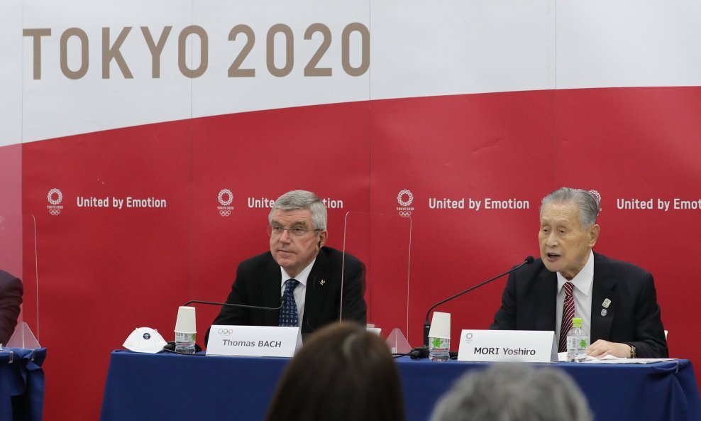 Thomas Bach i Mori Yoshiro