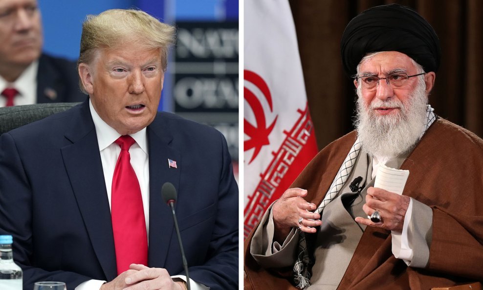 Donald Trump i Ali Hamenei