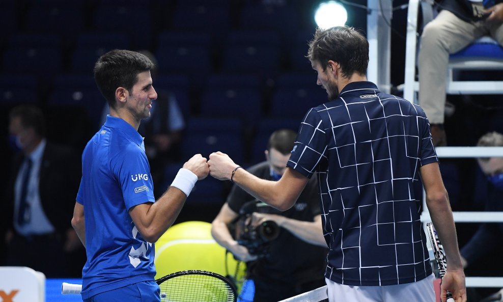 Novak Đoković i Daniil Medvedev