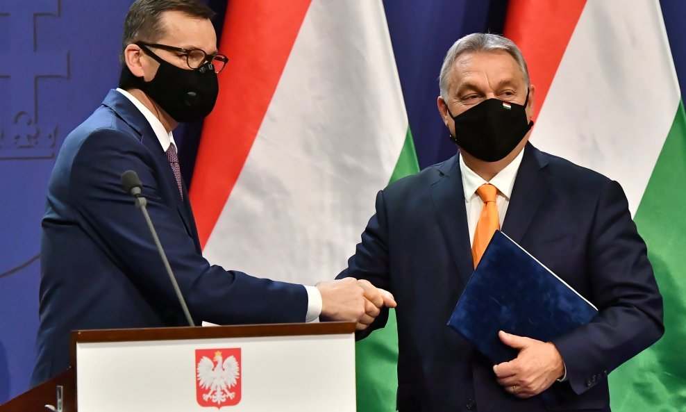 Mateusz Morawiecki i Viktor Orban