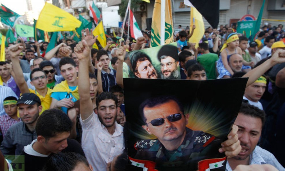 Hezbollah Bašar al-Asad