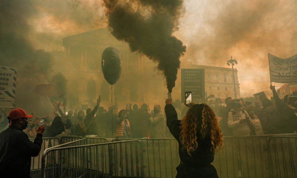 Protesti u Portugalu protiv mjera ograničenja