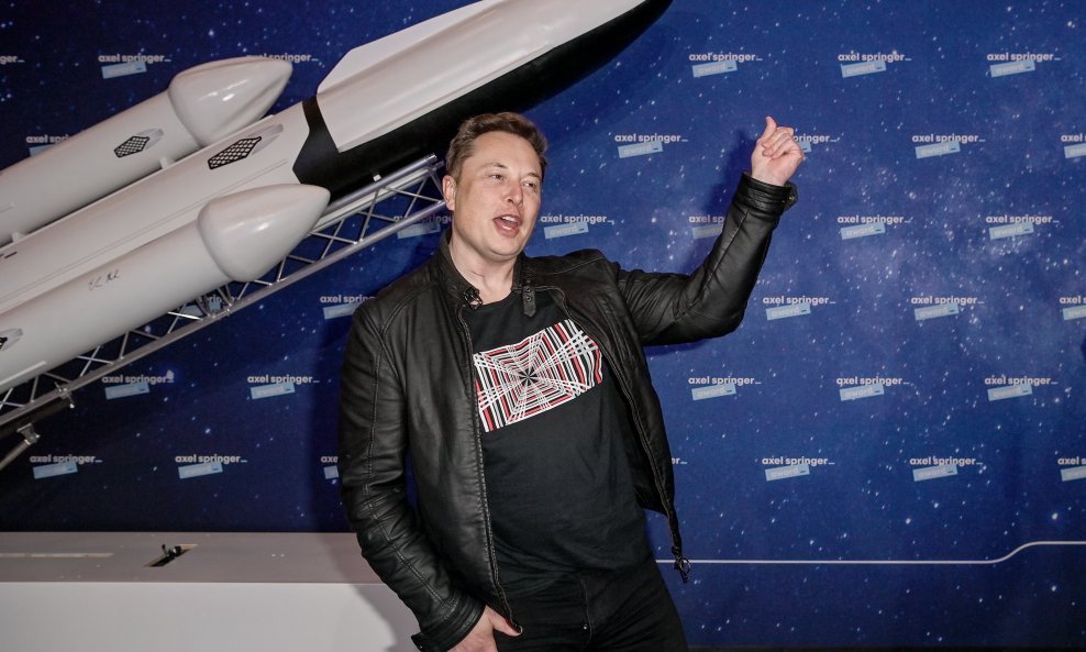 Elon Musk na dodjeli nagrade Alex Springer u Berlinu