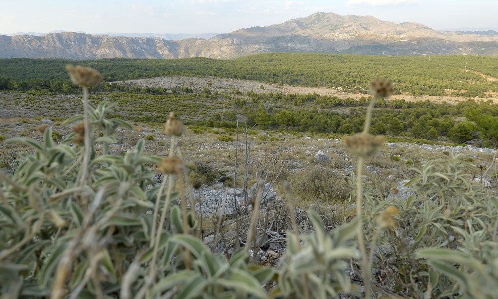 Dubrovnik: Lokacija na Srđu gdje se planiraju izgraditi golf tereni