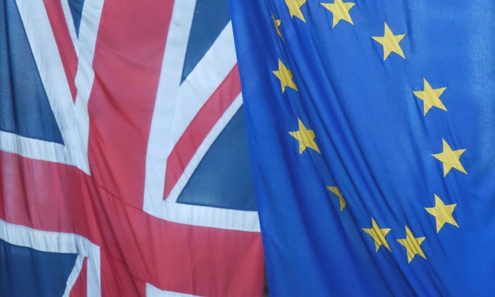 europska unija velika britanija zastave