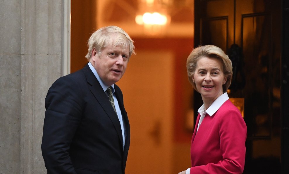 Britanski premijer Boris Johnson i šefica Europske komisije Ursula von der Leyen