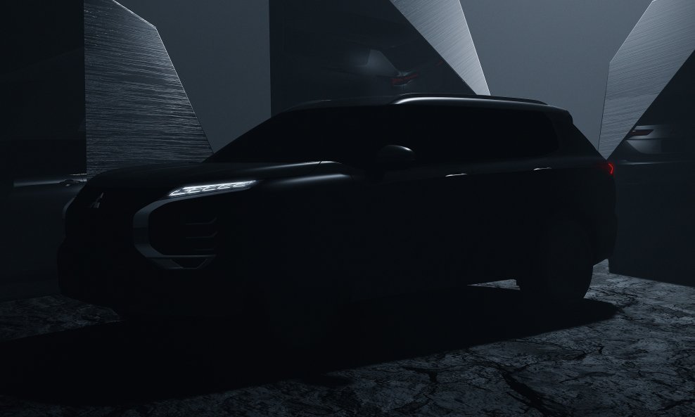 Ovo je prva službena 'teaser' fotografija potpuno novog Mitsubishi Outlandera