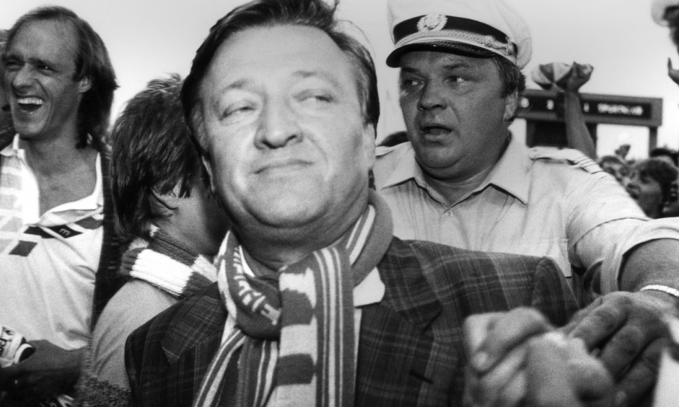 Otto Barić 1987. kada je vodio bečki Rapid