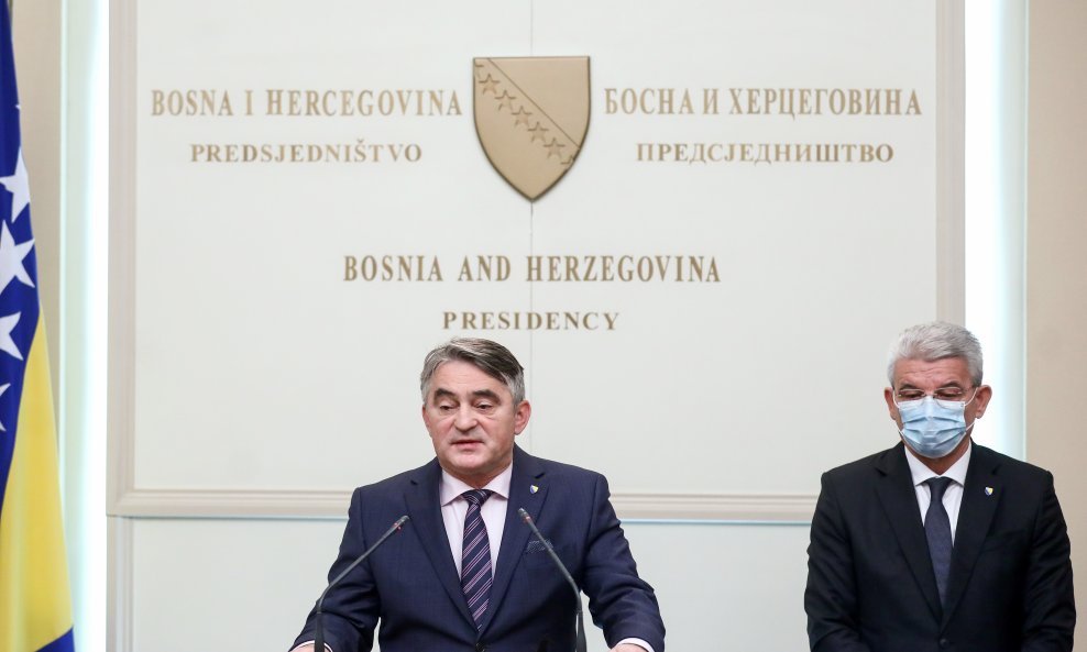 Željko Komšić i Šefik Džaferović odbili su se susresti s ruskim ministrom vanjskih poslova Sergejom Lavrovom