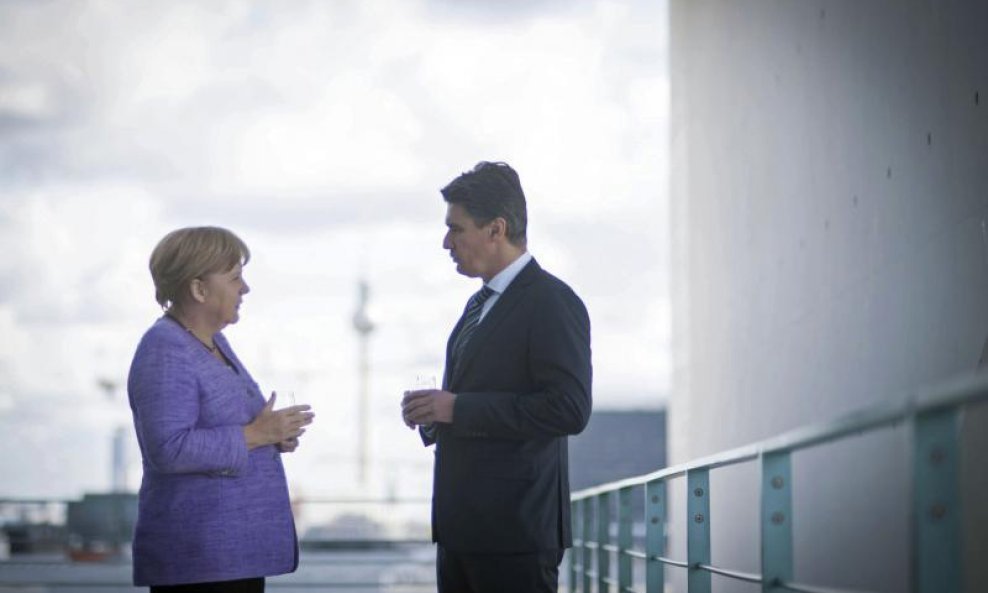 Angela Merkel i Zoran Milanović